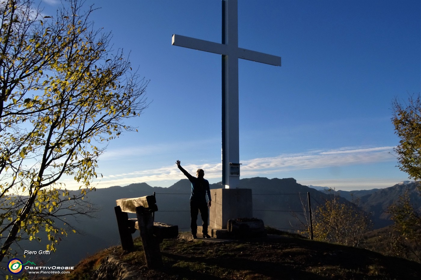 66 Alla Crus di Coregn verso il tramonto.JPG